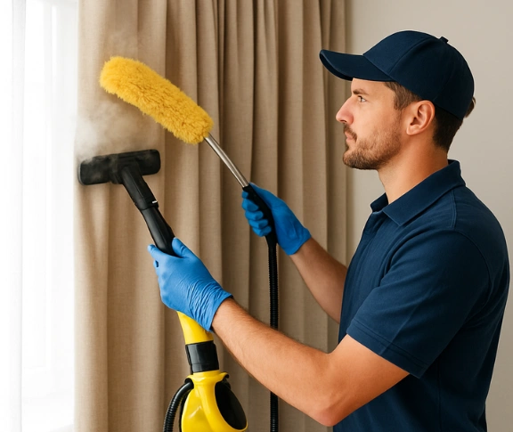 Trusted drapes cleaning technician Matty Curtain Cleaning north-curl-curl-nsw QLD