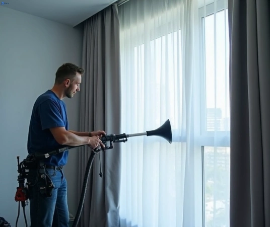 Professional drapes cleaning process tools Matty Curtain Cleaning north-curl-curl-nsw