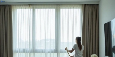 Delicate sheer drape cleaning north-curl-curl-nsw Matty Curtain Cleaning